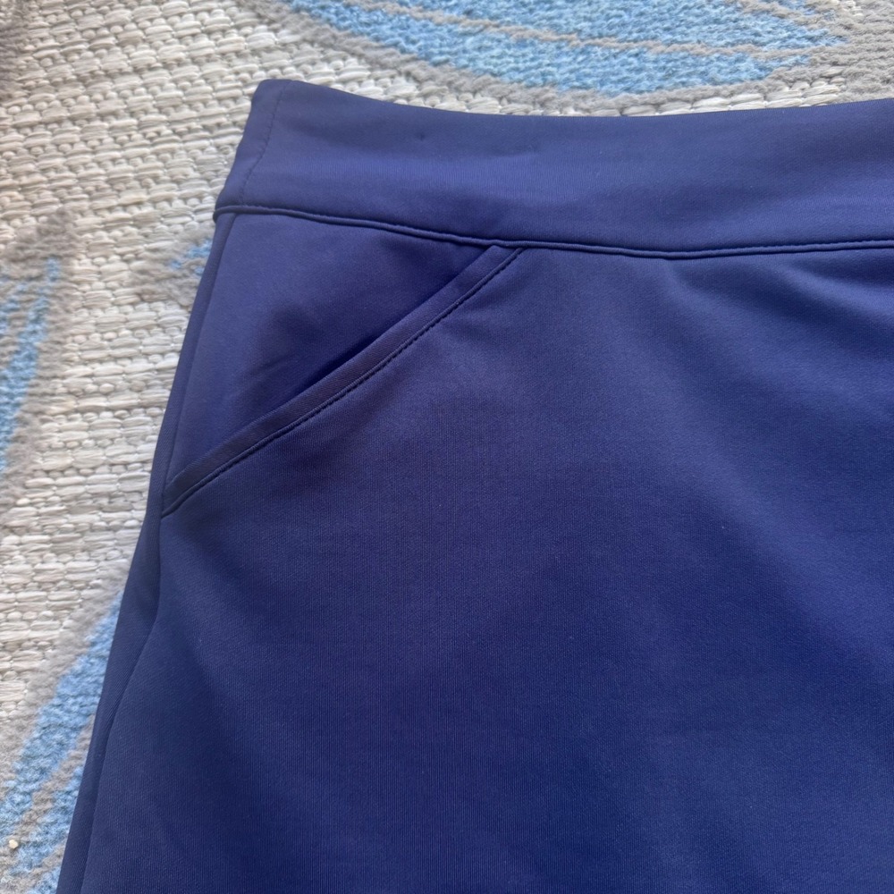 Peter Millar NWT Women's Essential Alice Petal Hem Navy Skort Size 2XL - Picture 7 of 10